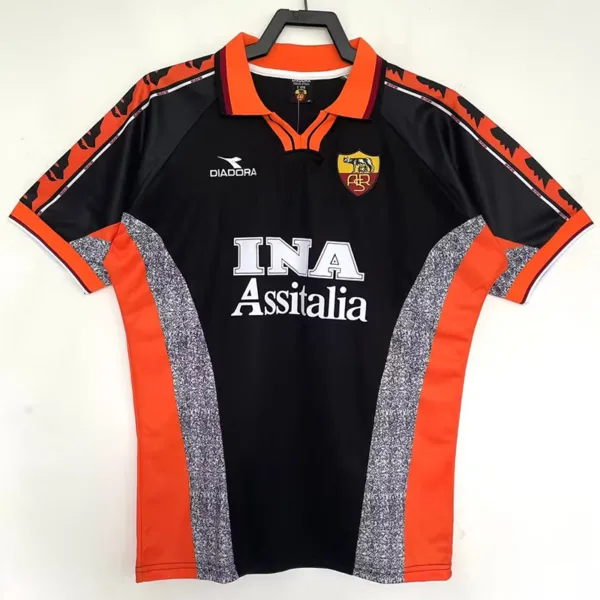 Koszulka trzecia AS AS Roma 1998-1999 Retro