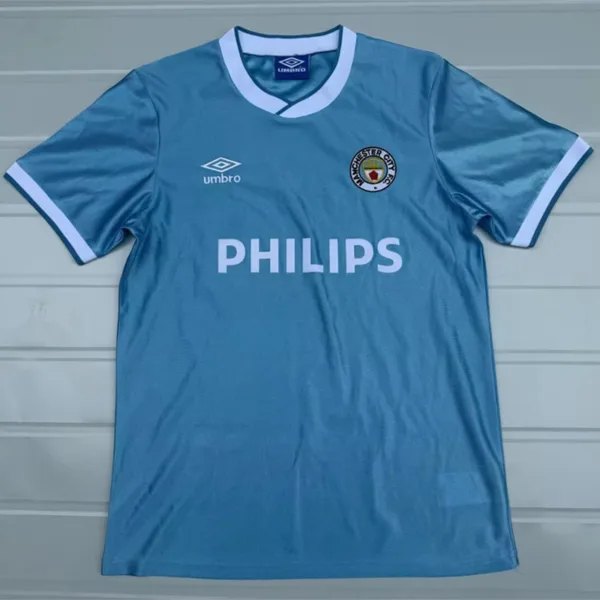 Koszulka domowa Manchester City 1986-1987 Retro